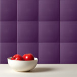 Azulejo Color claro sólido medianoche morado oscuro<br><div class="desc">Color claro sólido medianoche diseño púrpura oscuro.</div>