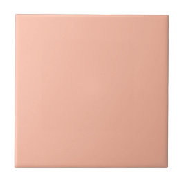 Azulejo Color de tendencia - Tile de cerámica suave Peach