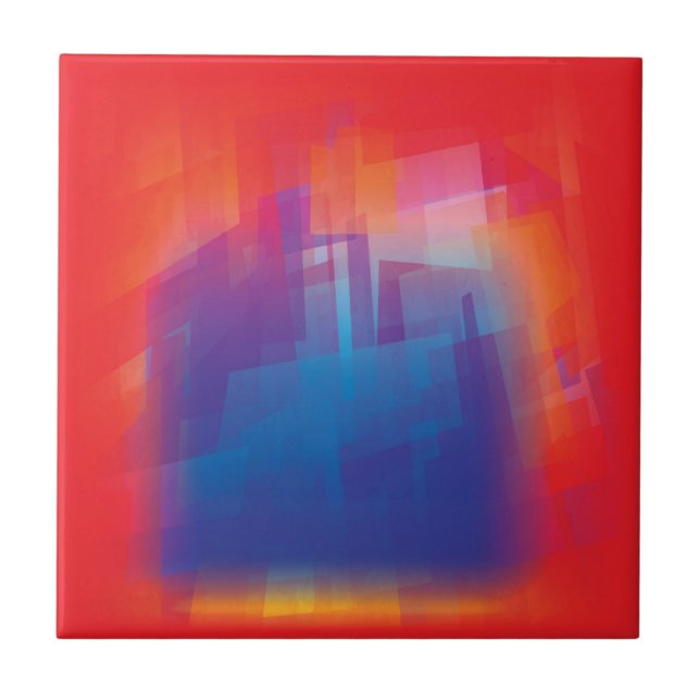 Azulejo Color mezclado dos mosaicos cerámicos (Frente)