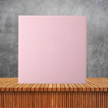 Azulejo Color minimalista de color rosa sin relieve<br><div class="desc">Color minimalista de color rosa sin relieve</div>