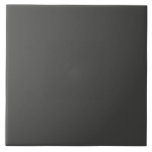 Azulejo Color minimalista negro plano sólido<br><div class="desc">Cocina y baño de color sólido minimalista de la plancha negra</div>