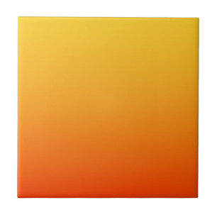 Azulejo Color Naranja Amarillo