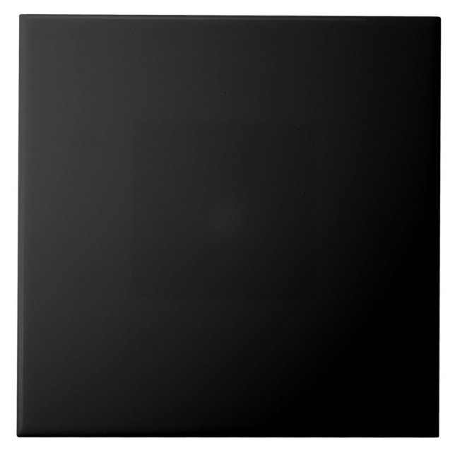 Azulejo Color Negro (Frente)