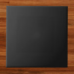Azulejo Color negro oscuro<br><div class="desc">Un negro intenso y sofisticado que exuda elegancia intemporal.Perfecto para quienes buscan una declaración audaz.Este poderoso matiz capta la esencia del misterio y la sofisticación.Este rico color negro es la mejor opción para una estética llamativa y refinada.</div>