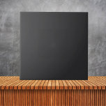 Azulejo Color negro sólido<br><div class="desc">Baldosas de cerámica de color negro sólido</div>