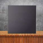 Azulejo Color negro sólido<br><div class="desc">Baldosas de cerámica de color negro sólido</div>