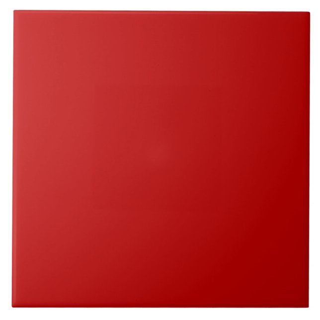 Azulejo Color Rojo (Frente)