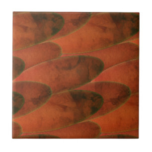 Azulejo Color rojo moderno estilo arte como brazaletes bau