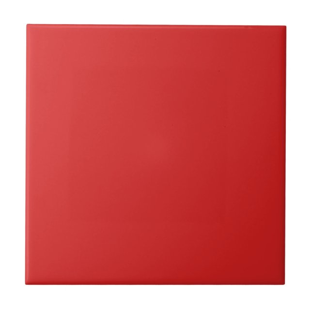 Azulejo Color rojo sólido máximo (Frente)