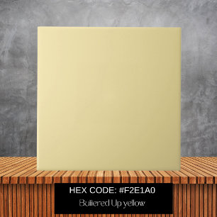 Azulejo Color sólido amarillo