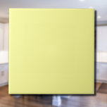 Azulejo Color sólido amarillo pálido | Clásico Elegante<br><div class="desc">Color sólido amarillo pálido | Clásica | Elegante | Trendy | Elegante | Regalo</div>