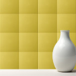 Azulejo Color sólido amarillo polvoriento<br><div class="desc">Diseño amarillo polvoriento de color sólido.</div>
