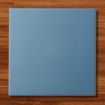 Azulejo Color sólido azul de la fuerza aérea<br><div class="desc">Color sólido azul de la fuerza aérea</div>