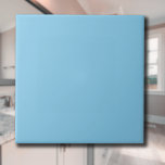 Azulejo Color sólido azul del bebé | Clásica | Elegante<br><div class="desc">Color sólido azul del bebé | Clásica | Elegante | Trendy | Elegante | Regalo</div>