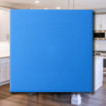Azulejo Color sólido azul Dodger | Clásica | Elegante<br><div class="desc">Color sólido azul Dodger | Clásica | Elegante | Trendy | Elegante | Regalo</div>
