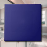 Azulejo Color sólido azul medianoche | Clásica | Elegante<br><div class="desc">Color sólido azul medianoche | Clásica | Elegante | Trendy | Elegante | Regalo</div>