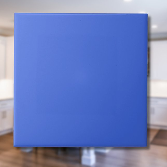Azulejo Color sólido azul real | Clásica | Elegante (Subido por el creador)