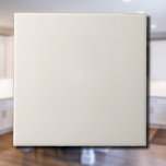 Azulejo Color sólido blanco óseo | Clásico Elegante<br><div class="desc">Color sólido blanco óseo | Clásica | Elegante | Trendy | Elegante | Regalo</div>