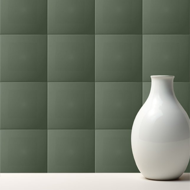 Azulejo Color sólido Bosque Moss verde oscuro (Subido por el creador)