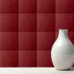 Azulejo Color sólido caoba rojo<br><div class="desc">Diseño rojo caoba de color sólido.</div>