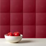 Azulejo Color sólido color liso Garnet Red<br><div class="desc">Diseño de color liso Garnet Red.</div>