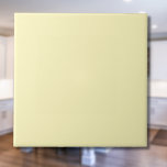 Azulejo Color sólido crema amarillo | Clásico Elegante<br><div class="desc">Color sólido crema amarillo | Clásica | Elegante | Trendy | Elegante | Regalo</div>