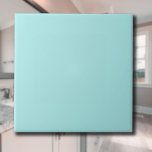 Azulejo Color sólido de agua pálida | Clásica | Elegante<br><div class="desc">Color sólido de agua pálida | Clásica | Elegante | Trendy | Elegante | Regalo</div>