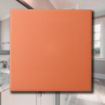 Azulejo Color sólido de arrecife de coral | Clásica | Eleg<br><div class="desc">Color sólido de arrecife de coral | Clásica | Elegante | Trendy | Elegante | Regalo</div>