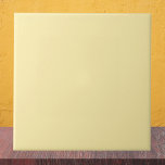 Azulejo Color sólido de crema de mantequilla<br><div class="desc">Color sólido de crema de mantequilla</div>