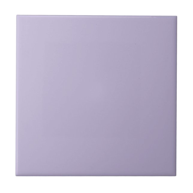 Azulejo Color sólido de lavanda turbia (Frente)