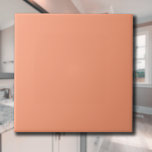 Azulejo Color sólido de salmón pastel | Clásica | Elegante<br><div class="desc">Color sólido de salmón pastel | Clásica | Elegante | Trendy | Elegante | Regalo</div>