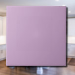 Azulejo Color sólido lilac | Clásico Elegante<br><div class="desc">Color sólido lilac | Clásica | Elegante | Trendy | Elegante | Regalo</div>