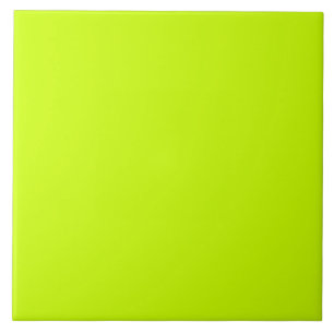 Azulejo Color sólido lima eléctrico