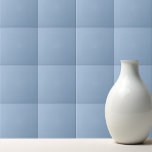 Azulejo Color sólido liso azul<br><div class="desc">Diseño de color liso en polvo azul.</div>