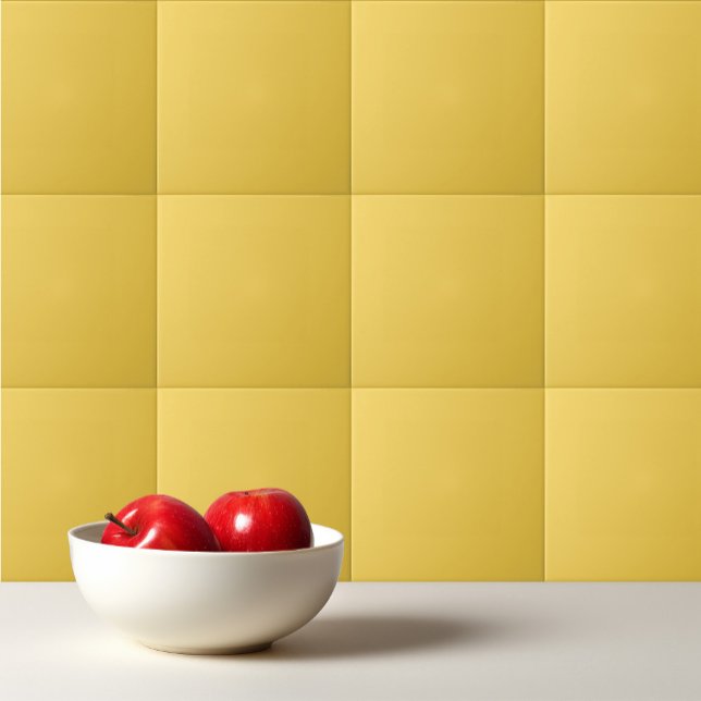 Azulejo Color sólido liso Marigold Amarillo (Subido por el creador)
