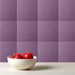Azulejo Color sólido liso polvoriento violeta de China<br><div class="desc">Diseño violeta de color liso y polvoriento púrpura chino.</div>
