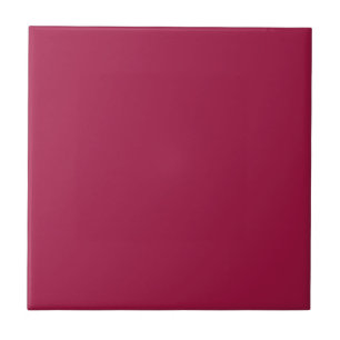 Azulejo Color sólido liso rojo persa