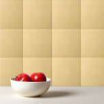 Azulejo Color sólido liso vintage amarillo pálido<br><div class="desc">Diseño amarillo pálido vintage de color sólido.</div>