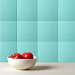 Azulejo Color sólido maloliente verde azulado turquesa<br><div class="desc">Diseño verde azulado de niebla de color sólido.</div>