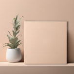 Azulejo Color sólido Minimalista de color Apricus Light Pe<br><div class="desc">Eleva tu espacio con nuestra cerámica de color sólido Minimalista Apricot Light Peach. El suave y peachy matiz aporta un toque de elegancia moderna y cálido a cualquier habitación. Tanto si está actualizando un cuarto de baño, una cocina o cualquier otra zona, este elegante embaldosado hará que su estancia sea...</div>