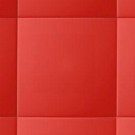 Azulejo Color sólido minimalista | Rojo de lava