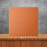 Azulejo Color sólido Naranja minimalista<br><div class="desc">Color sólido Naranja minimalista</div>