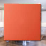 Azulejo Color sólido Naranja Persimmon | Clásica | Elegant<br><div class="desc">Color sólido Naranja Persimmon | Clásica | Elegante | Trendy | Elegante | Regalo</div>