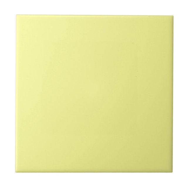 Azulejo Color sólido pálido | Clásico Elegante (Frente)