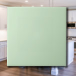 Azulejo Color sólido pastel Pistachio | Clásica | Elegante<br><div class="desc">Color sólido pastel Pistachio | Clásica | Elegante | Trendy | Elegante | Regalo</div>