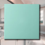 Azulejo Color sólido Pastel Seafoam | Clásica | Elegante<br><div class="desc">Color sólido Pastel Seafoam | Clásica | Elegante | Trendy | Elegante | Regalo</div>