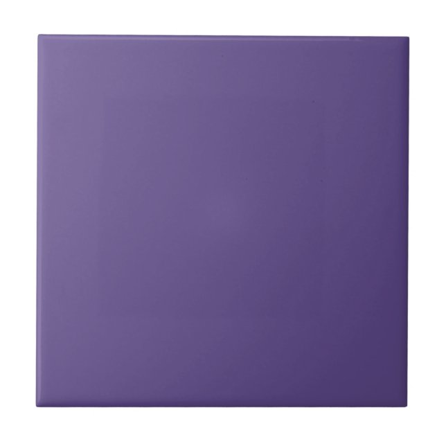 Azulejo Color sólido púrpura ultrvioleta (Frente)