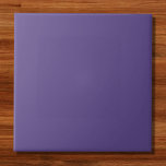 Azulejo Color sólido púrpura ultrvioleta<br><div class="desc">Color sólido púrpura ultrvioleta</div>