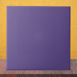 Azulejo Color sólido púrpura ultrvioleta<br><div class="desc">Color sólido púrpura ultrvioleta</div>