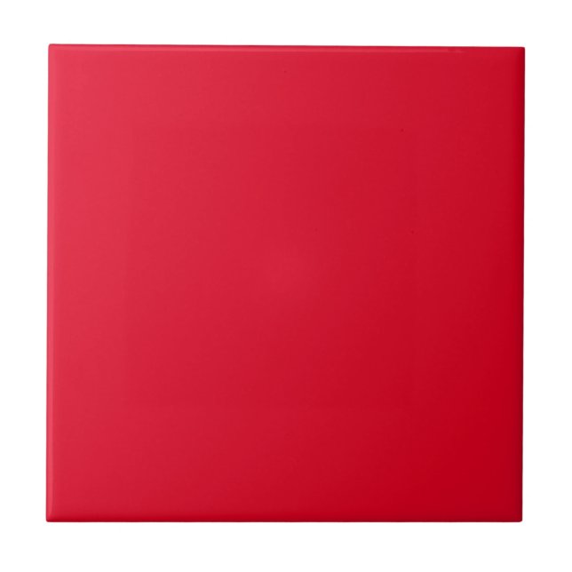 Azulejo Color sólido rojo Cadmio (Frente)